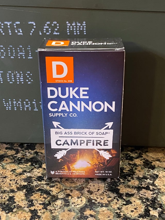 Duke Cannon - Big Ass Brick of Soap - Campfire